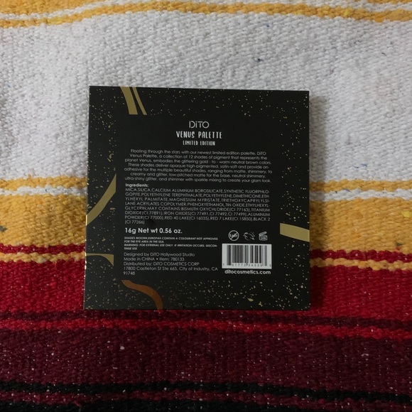 New Dito cosmetics Venus eyeshadow palette - Picture 6 of 6
